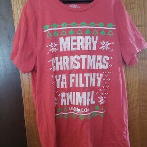 Home Alone “Merry Christmas Ya Filthy Animal” Tee – XXL